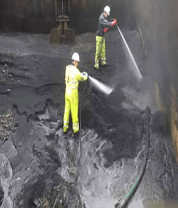 RCC Tank cleaning services
